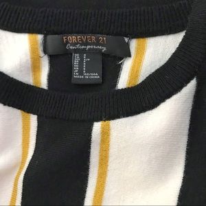 Forever 21 Sweaters - F21 retro stripe balloon sleeve sweater Forever 21 Sweaters - F21 retro stripe balloon sleeve sweater